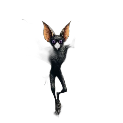 animal, creature, staff, mask, concept art, fantasy art, 3d render, cartoon transparent PNG cut-out
