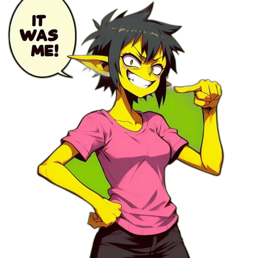 staff, cartoon, anime, comic book art, concept art, neon, animated, character transparent PNG cut-out