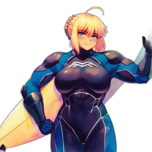 robot, weapon, jacket, sword, concept art, anime, cyberpunk, pixel art transparent PNG cut-out