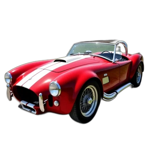 car, animal, photorealistic, 3d render, concept art, cartoon, shiny, red transparent PNG cut-out
