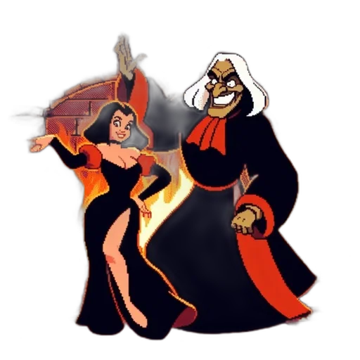 concept art, fantasy art, comic book art, pixel art, fire, outer space, dark, pixel transparent PNG cut-out