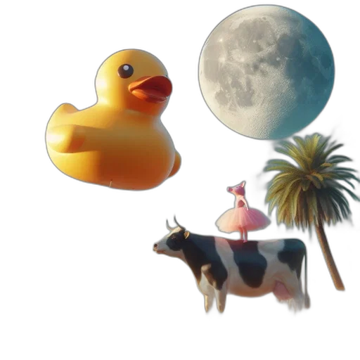 animal, concept art, 3d render, photorealistic, pixel art, outer space, underwater, night transparent PNG cut-out