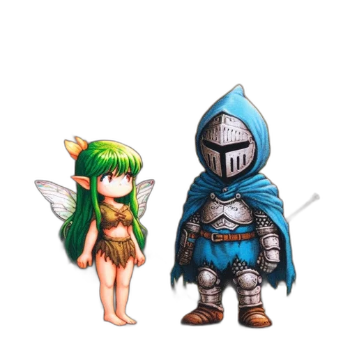 sword, mask, weapon, fantasy art, pixel art, concept art, 3d render, green transparent PNG cut-out