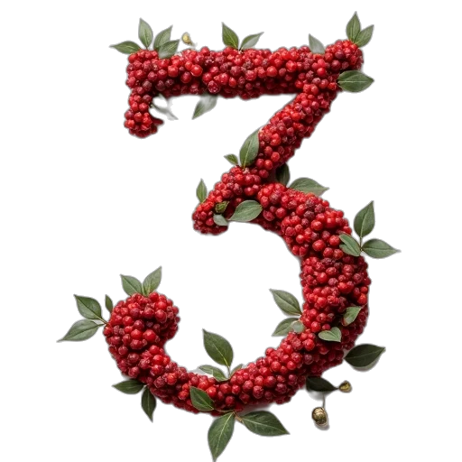 three, magic, number, stickers transparent PNG cut-out