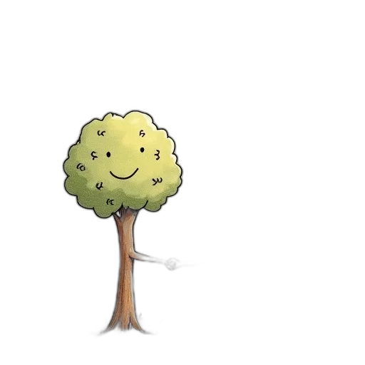 tree, creature, crown, hat, pixel art, concept art, 3d render, photorealistic transparent PNG cut-out