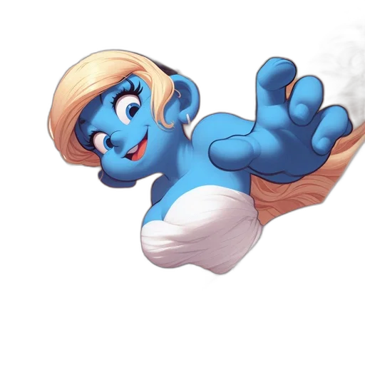 staff, concept art, fantasy art, watercolor, photorealistic, blue, animated, lady transparent PNG cut-out