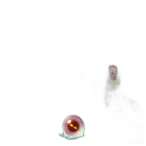 robot, creature, mask, staff, concept art, pixel art, 3d render, photorealistic transparent PNG cut-out
