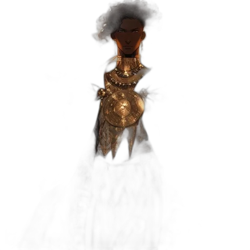 dress, crown, robot, creature, concept art, 3d render, fantasy art, pixel art transparent PNG cut-out