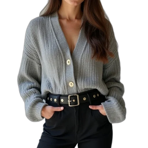 jacket, jewelry, hat, staff, dark, earth tones, monochrome, women transparent PNG cut-out