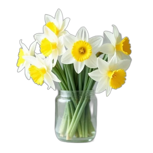 flower, crown, photorealistic, 3d render transparent PNG cut-out