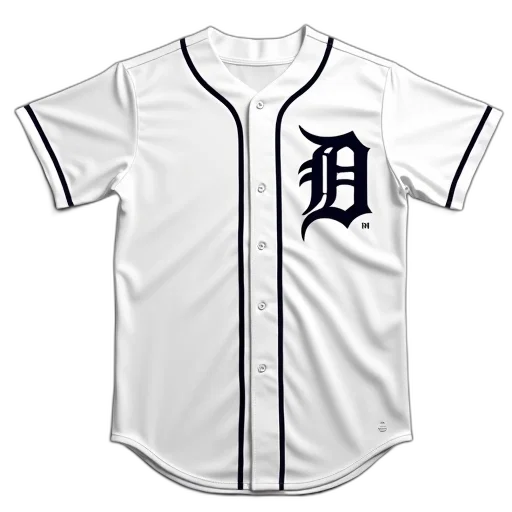men, detroit, tigers, white transparent PNG cut-out