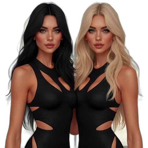 photorealistic, 3d render, fantasy art, concept art, dark, monochrome, digital, artwork transparent PNG cut-out