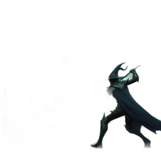 sword, mask, staff, dragon, concept art, 3d render, anime, fantasy art transparent PNG cut-out