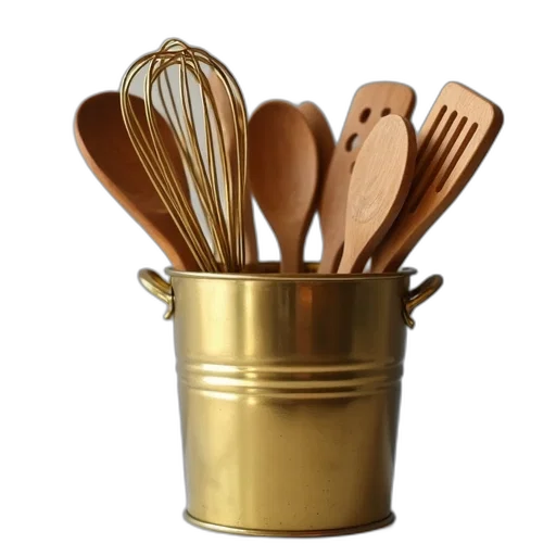 food, jewelry, staff, weapon, 3d render, golden, earth tones, collection transparent PNG cut-out