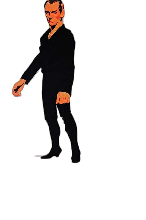 staff, jacket, dress, mask transparent PNG cut-out