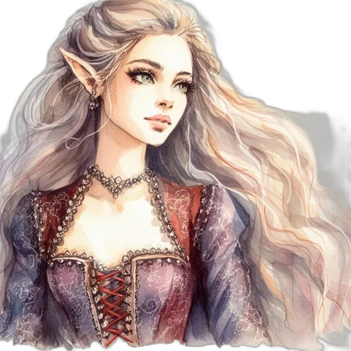 dragon, dress, face, fantasy art, watercolor, concept art, photorealistic, dark transparent PNG cut-out