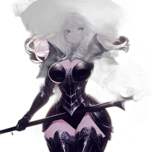 weapon, sword, dress, staff, fantasy art, concept art, anime, pixel art transparent PNG cut-out