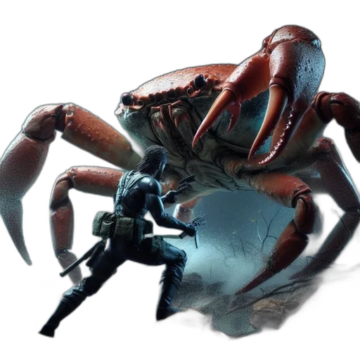 creature, animal, weapon, robot, concept art, 3d render, photorealistic, fantasy art transparent PNG cut-out