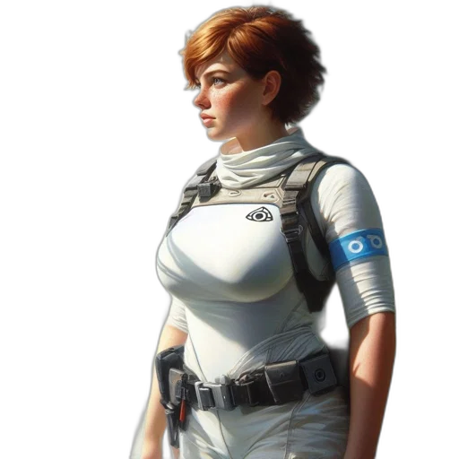 staff, jacket, weapon, face, concept art, fantasy art, pixel art, cyberpunk transparent PNG cut-out