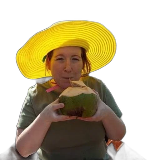 hat, staff, food, crown, photorealistic, 3d render, vaporwave, concept art transparent PNG cut-out