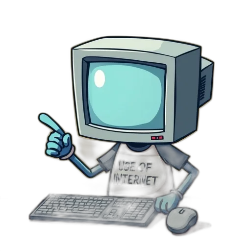 robot, furniture, pixel art, vaporwave, cartoon, 3d render, second, image transparent PNG cut-out