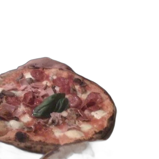 food, 3d render, photorealistic, person, about, eat, pizza, pepperoni transparent PNG cut-out