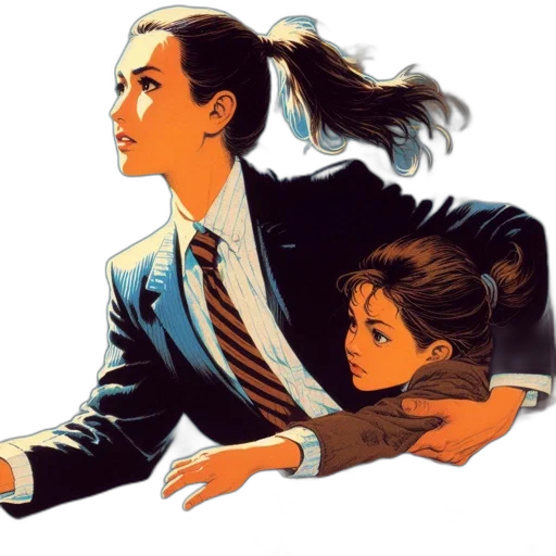 jacket, staff, comic book art, concept art, photorealistic, cyberpunk, underwater, snow transparent PNG cut-out