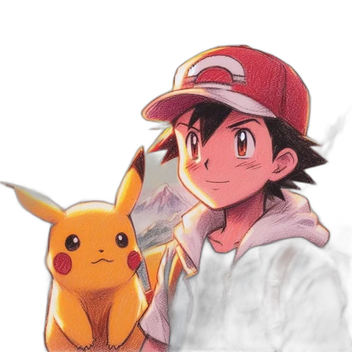 hat, animal, staff, weapon, pixel art, anime, concept art, photorealistic transparent PNG cut-out