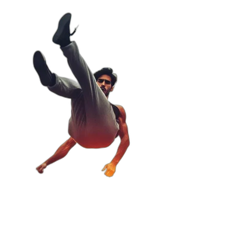 shoes, jacket, 3d render, pixel art, concept art, man, casual, attire transparent PNG cut-out