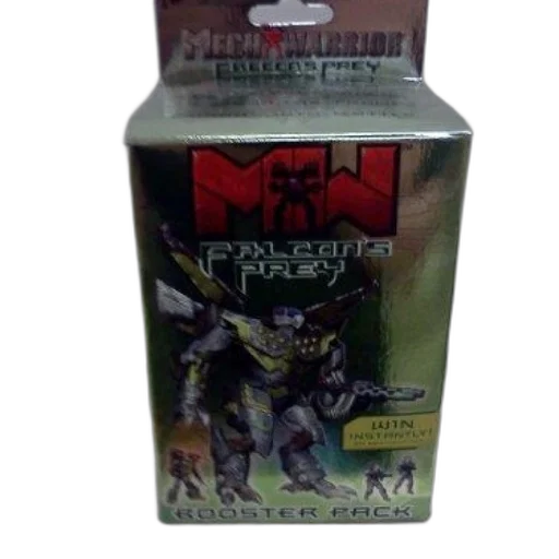 mechwarrior, booster, pack, box, featuring, futuristic, mecha, design transparent PNG cut-out