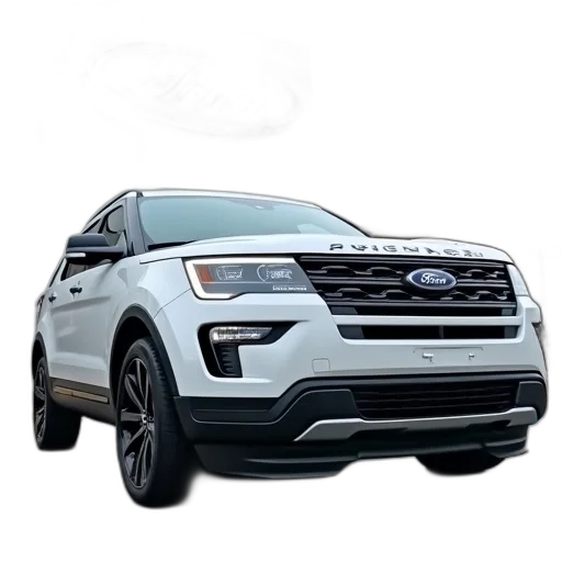 car, 3d render, photorealistic, white transparent PNG cut-out