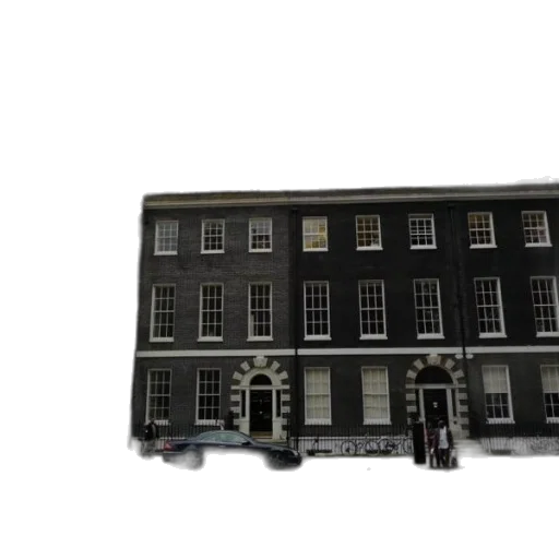 building, furniture, staff, 3d render, photorealistic, city street, black, white transparent PNG cut-out