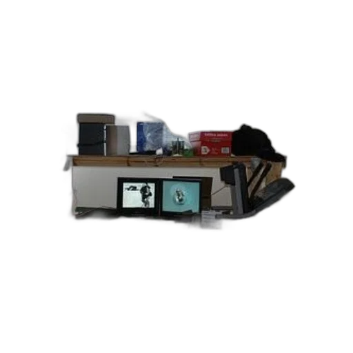furniture, staff, shoes, jewelry, 3d render, concept art, earth tones, monochrome transparent PNG cut-out
