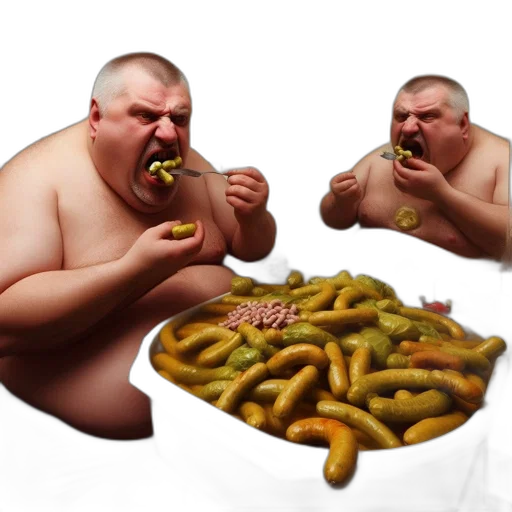 food, creature, animal, concept art, photorealistic, 3d render, pixel art, man transparent PNG cut-out