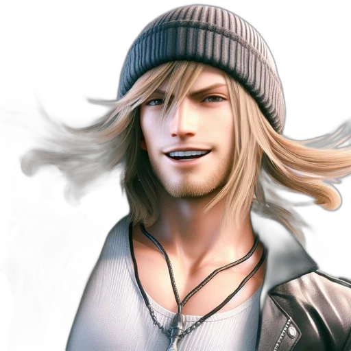 hat, hair, photorealistic, concept art, fantasy art, 3d render, animated, figure transparent PNG cut-out