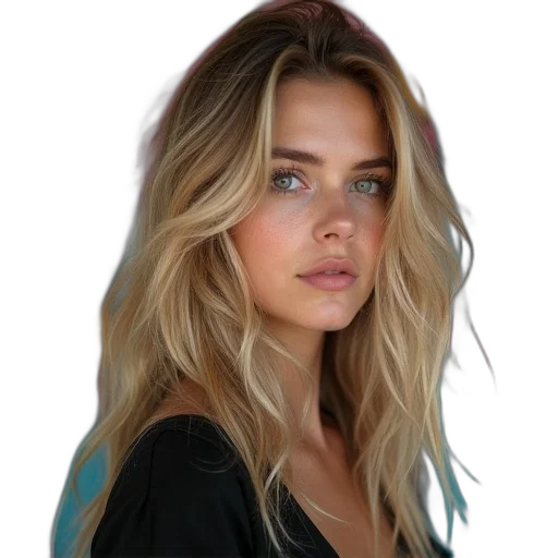 hair, face, jewelry, crown, photorealistic, cartoon, oil painting, concept art transparent PNG cut-out