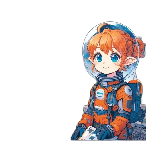 robot, jacket, weapon, face, anime, pixel art, concept art, 3d render transparent PNG cut-out