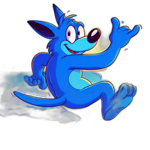dragon, creature, staff, animal, cartoon, concept art, watercolor, 3d render transparent PNG cut-out