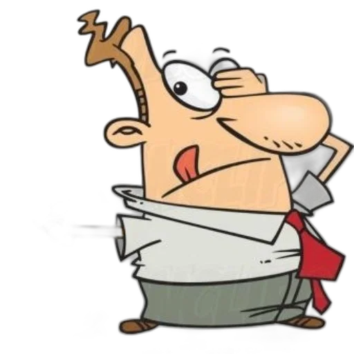 staff, food, jacket, weapon, cartoon, concept art, man, white transparent PNG cut-out
