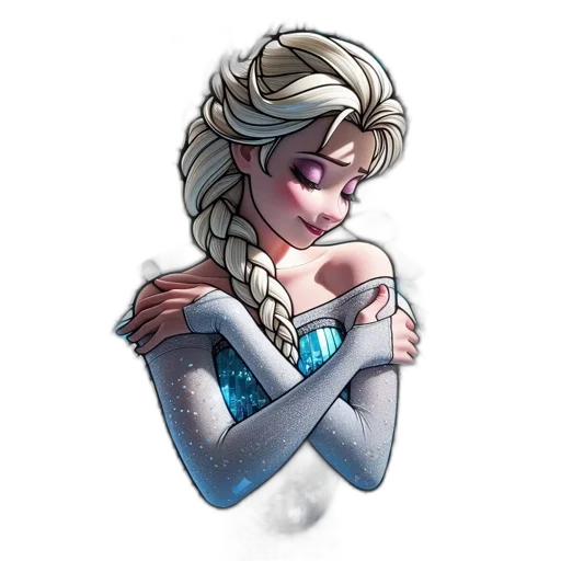 dress, crown, jewelry, face, concept art, pixel art, fantasy art, comic book art transparent PNG cut-out