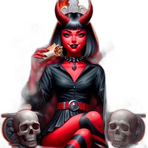 jewelry, mask, fantasy art, concept art, comic book art, pixel art, fire, red transparent PNG cut-out