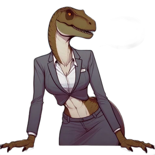 dragon, staff, jacket, creature, concept art, cartoon, pixel art, fantasy art transparent PNG cut-out