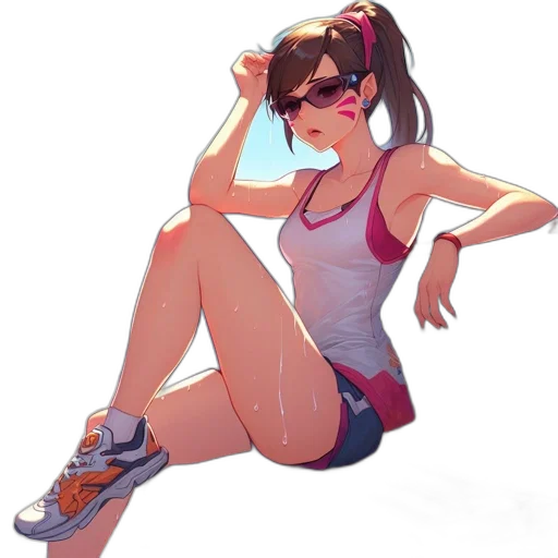 shoes, weapon, staff, dress, concept art, anime, pixel art, cartoon transparent PNG cut-out