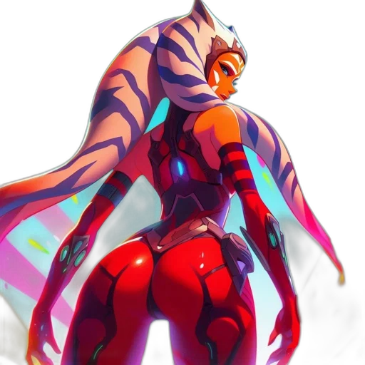 robot, creature, weapon, dress, concept art, cyberpunk, pixel art, fantasy art transparent PNG cut-out