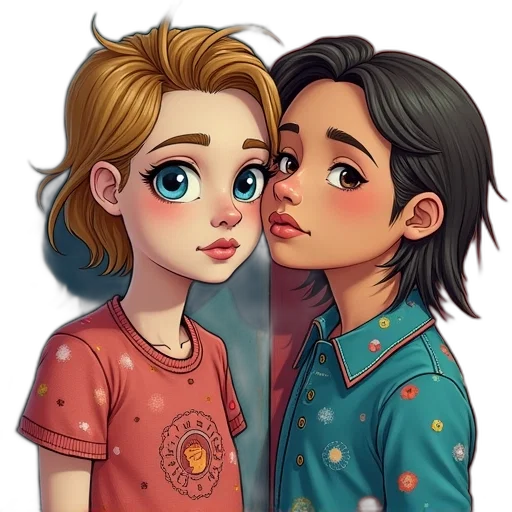 cartoon, comic book art, concept art, pixel art transparent PNG cut-out