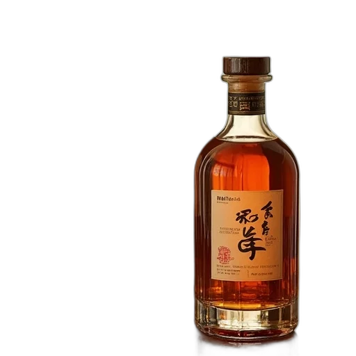 bottle, photorealistic, 3d render, niki transparent PNG cut-out