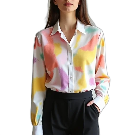 jacket, dress, staff, vaporwave, colorful, pastel, monochrome, neon transparent PNG cut-out