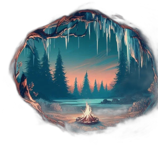 jacket, crown, hat, concept art, fantasy art, pixel art, watercolor, fog transparent PNG cut-out