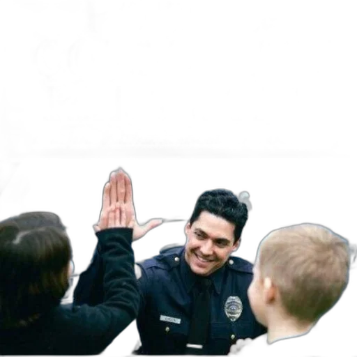 staff, jacket, police, community, relations, administration, justice, book transparent PNG cut-out