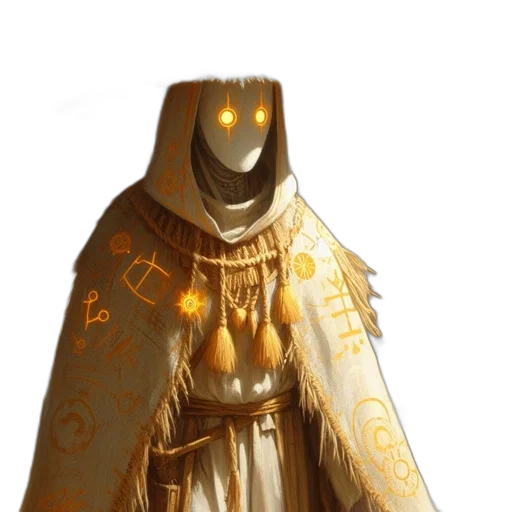 robot, dress, mask, jacket, concept art, fantasy art, watercolor, 3d render transparent PNG cut-out